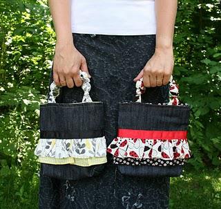 Deux nouveaux sacs froufrous / fin de la collection estivale