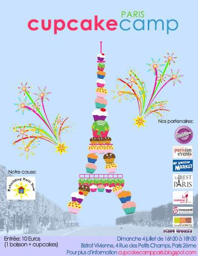 Cupcake Camp Paris : Le rendez-vous incontournable des amateurs de Cupcakes