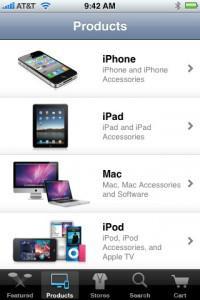 L’Apple Store est également sur l’iPhone !