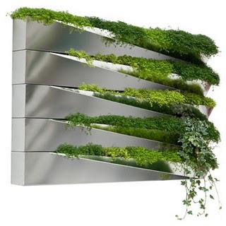 Mirroir en herbe...Compagnie réinvente le mur végétal !