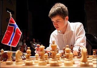 Echecs en Roumanie : Magnus Carlsen