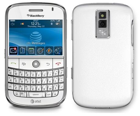blackberry white 2 Blackberry Bold 9700 en vidéo