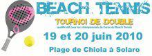 Tournoi de Beach Tennis ce week-end à Solaro