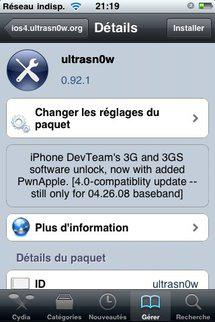 Ultrasn0w devient compatible avec iOS4!