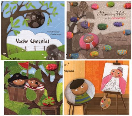 Coralie illustratrice jeunesse et Nicole auteure, deux talents !