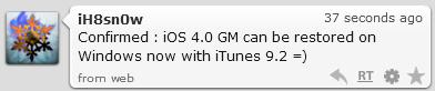 iTunes 9.2: Mise à jour du logiciel Apple