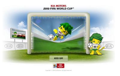 Kia : Des voitures et du foot pour la Coupe du Monde 2010