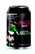 Coco-Cola Zero ... des canettes collector à l'éffigie des Lapins Crétins