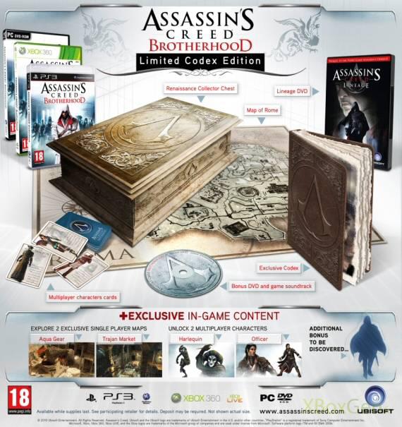 [E3] Assassins's Creed Brotherhood : une magnifique édition collector
