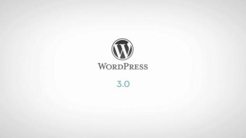 wp3 logo 500x281 Wordpress 3.0 disponible au téléchargement
