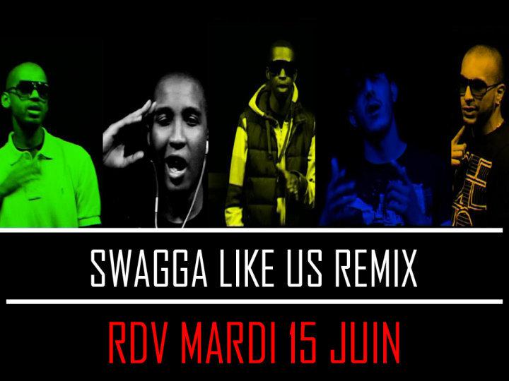 SP [S-Krim] ft Oner [G.I.Z.] & T-Nord [Playad] & Kawsen & Kill Foster & Booboo - Swagga Like Us (REMIX) (CLIP)