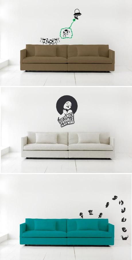 45 stickers créatifs et originaux pour décorer votre espace !