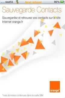 Sauvegarde Contacts pour iPhone...