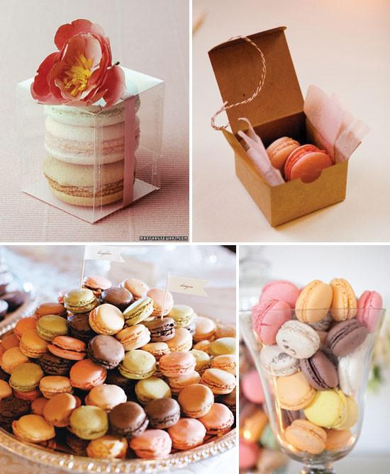 Présentation des macarons: pour rêver