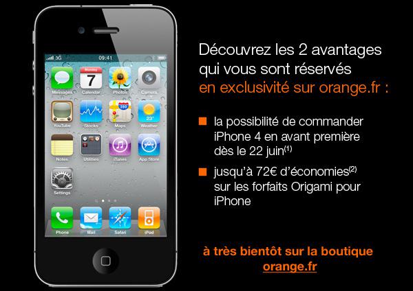Confirmation des pré-commandes chez Orange...
