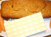 Cake carottes pépites chocolat blanc
