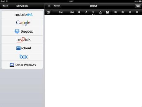 office2 hd Comment utiliser Google Documents depuis un iPad