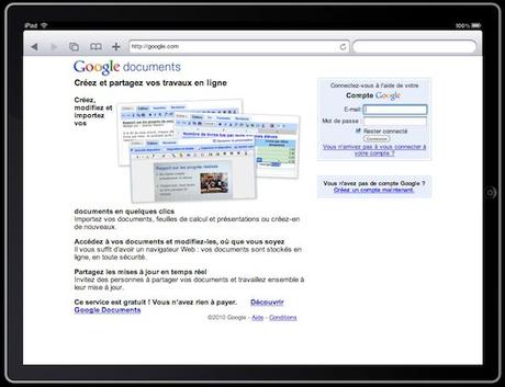 google docs ipad Comment utiliser Google Documents depuis un iPad