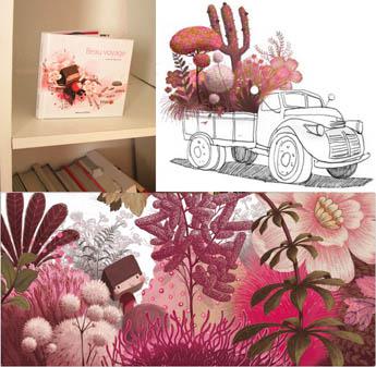 Beau voyage par l’illustrateur Samuel ribeyron