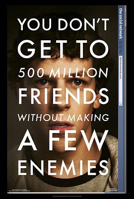 The Social Network by David Fincher, premier poster