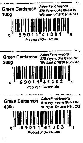 Green Cardamon / 100 g, Green Cardamon / 200 g, Green Cardamon /  300 g
