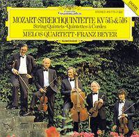 Mozart Quintettes Melos Quartet