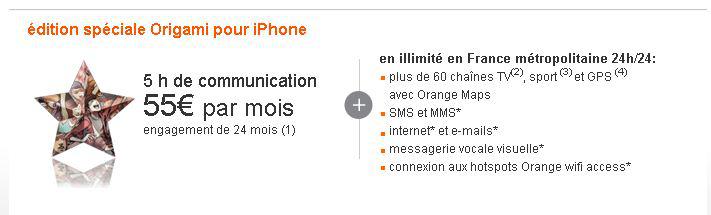 iPhone 4: Orange officialise les tarifs