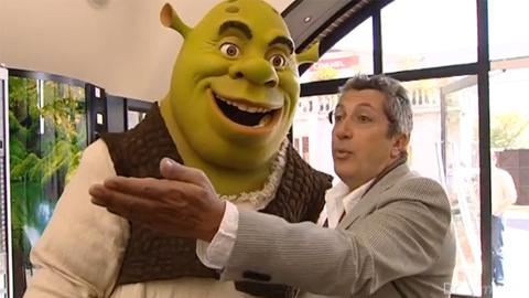 Shrek 4, il était une fin ... Le making of du tournage au côté d'Alain Chabat