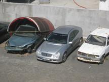 Saint-Pierre, ville carcasses l'auto