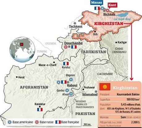 Osh, une ville en guerre (1) : Le Kirghizistan, quelques enjeux stratégiques et géopolitiques