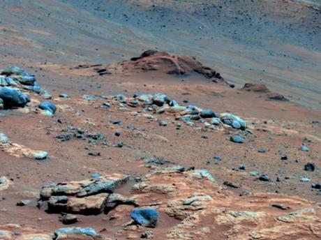 Présence de carbonates dans des roches martiennes
