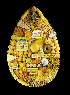 Composition culinaire de fruits et légumes