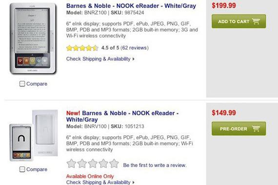 Un nouveau Nook à 149$ dès mercredi? (MAJ : confirmé !)