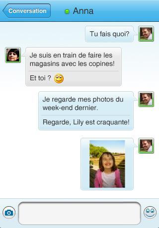 Sortit de Windows Live Messenger sur iPhone