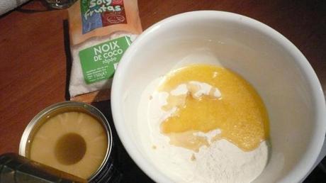 MON GATEAU ANANAS COCO