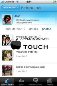 Windows Live Messenger iPhone sur l’appstore