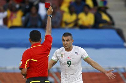 algerie vs slovenie Chaouchi place lAlgérie à la dernière place