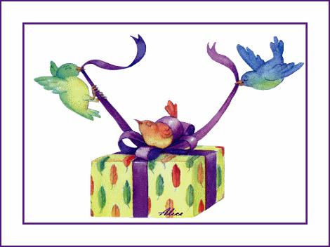 créa de mon amie Alice : cadeau