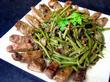 foie de veau aux haricots verts