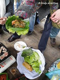 Pique-nique en Corée un dimanche après-midi