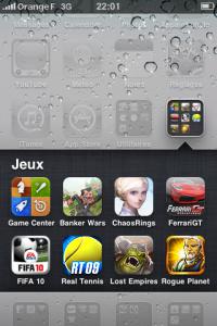 Game Center absent de l’iOS 4
