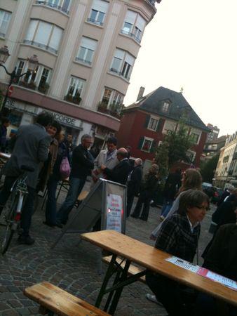 J Rottner le maire ump en visite à Mulhouse - fête de la musique J Rottner le maire ump en visite à Mulhouse - fête de la musique