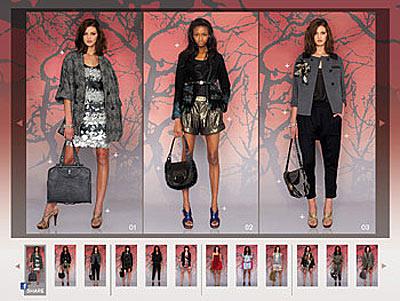 Le site e-commerce de Diane von  Fustenberg © Diane von Fustenberg