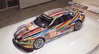 Jeff Koons roule en Art Car