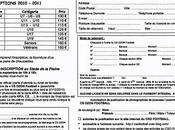 Tarifs licences Fiche d'inscription pour saison 2010-2011
