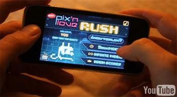 Rétrogaming sur iPhone: Pix’n Love Rush