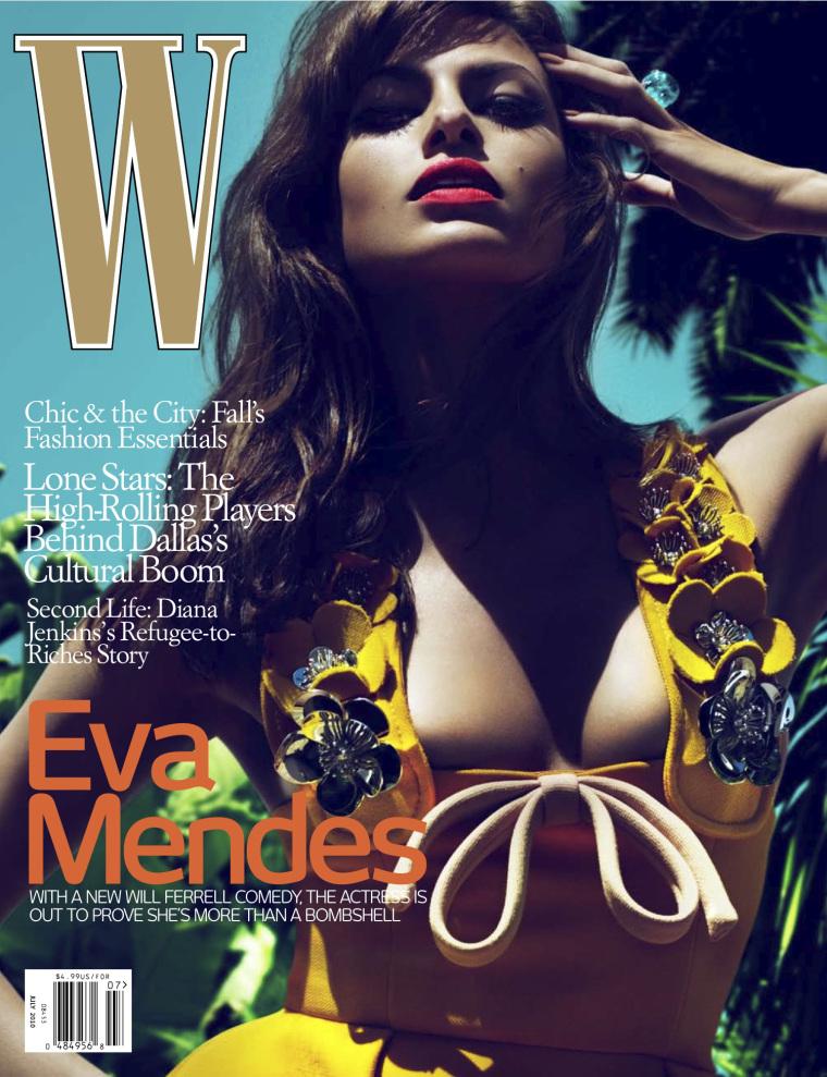 [News] Eva Mendes se livre au magasine W
