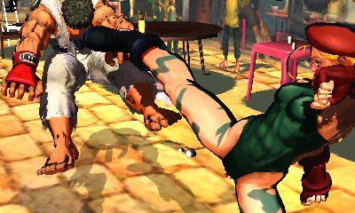 1ers screenshots pour Super Street Fighter IV 3D Version