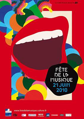 La fête de la musique 2010, l'affiche