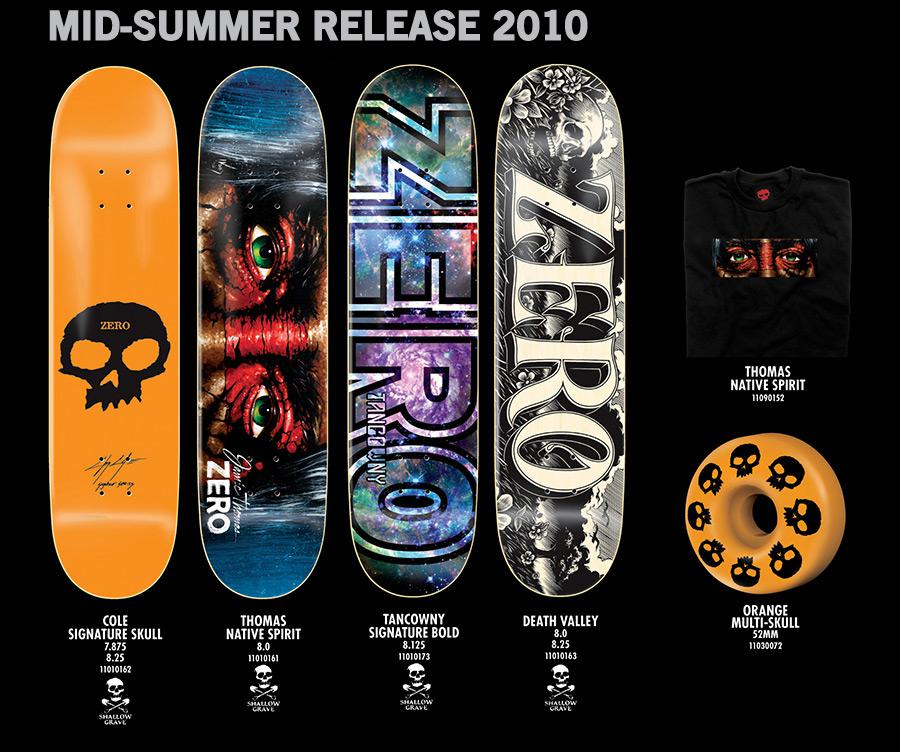 zero skateboards ete 2010 Zero Skateboards Collection Eté 2010